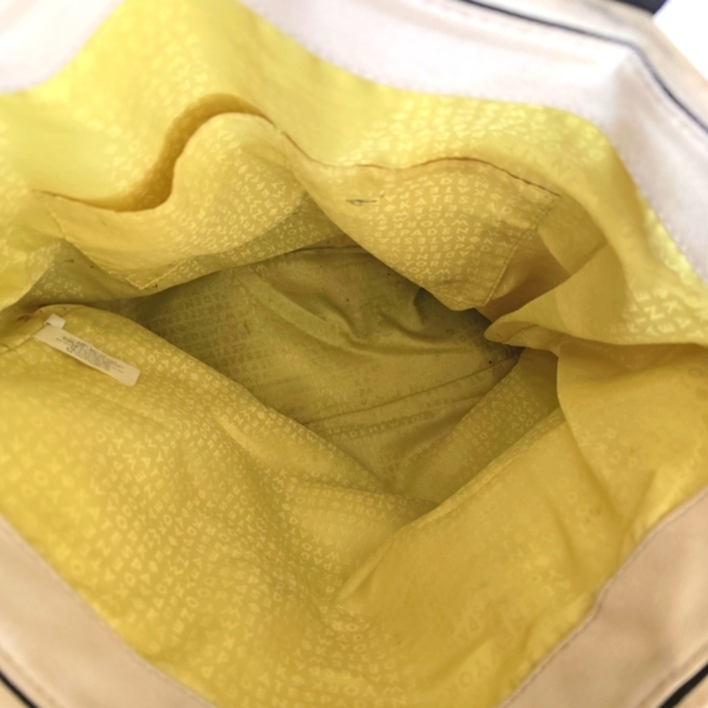 Kate Spade Black and White Striped Tote Bag - Picture 2 of 8